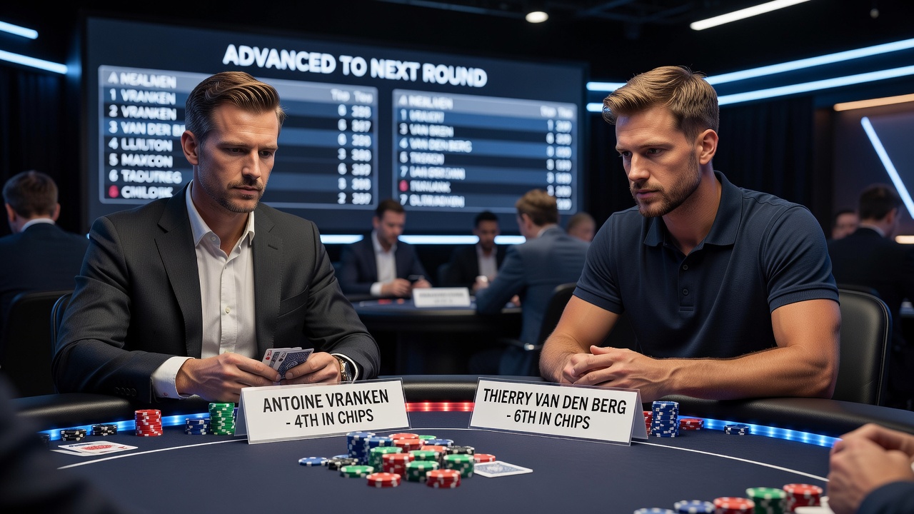 Live verslaggeving en chipstacks tijdens pokertoernooi in Enschede